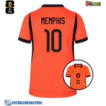 Fotballdrakt Dame Nederland Memphis Depay #10 Hjemmedrakt VM 2026 Kortermet